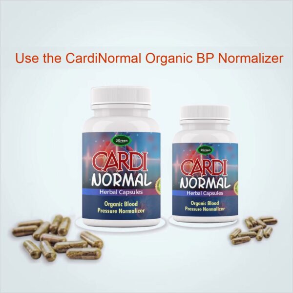 CardiNormal - Blood Pressure Normalizer  (2 Bottles)